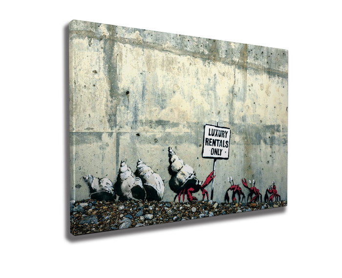 Wallity Lienzo Decorativo Banksy WY41 50 x 70 cm Wallity Lienzo Decorativo Banksy WY41 50 x 70 cm